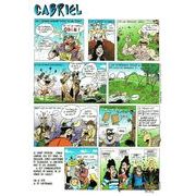 Carte prénom en BD - Gabriel - 15x21 cm